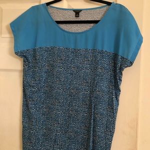 Ann Taylor blue Blouse